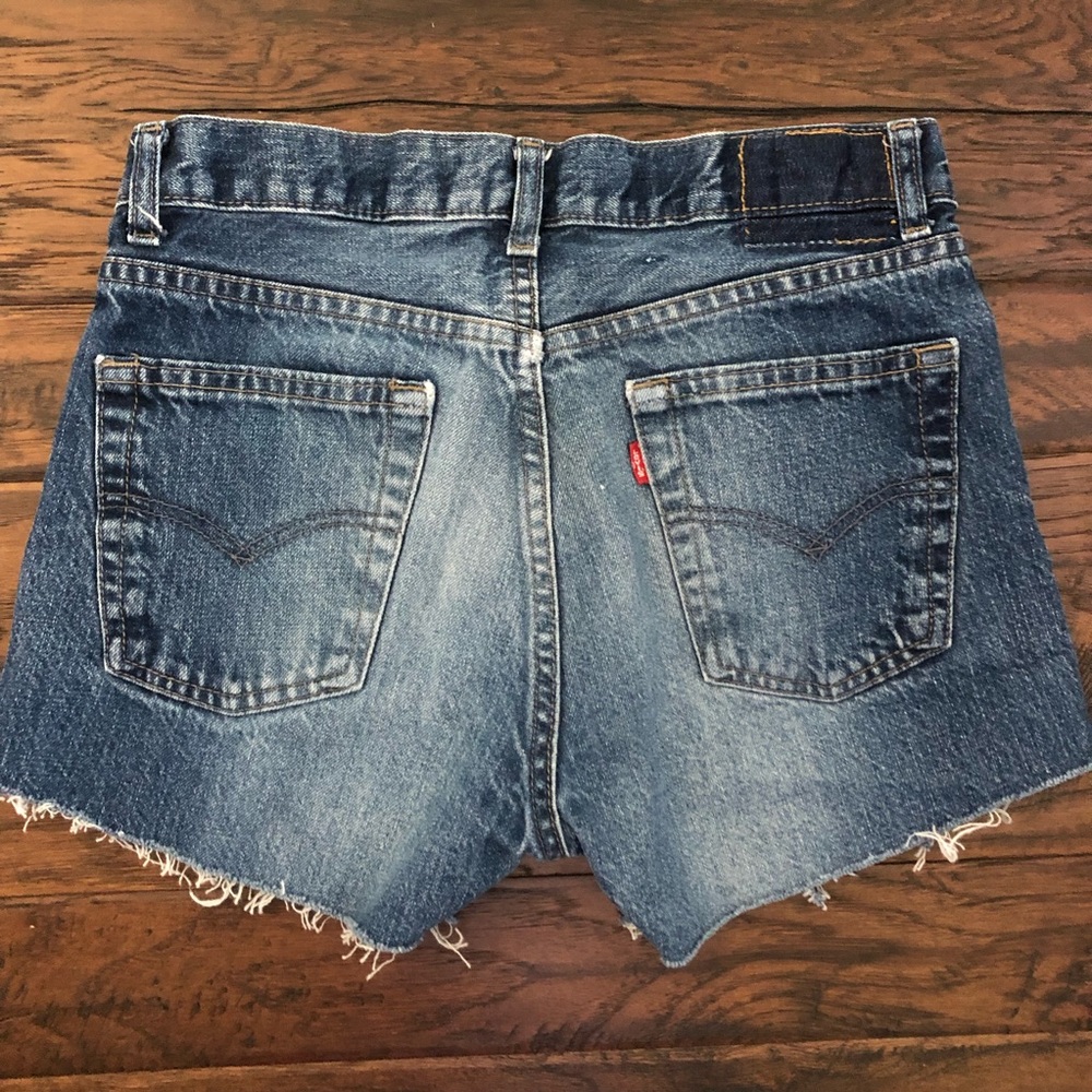 Levi’s Vintage High Waisted Cut Offs Size 26